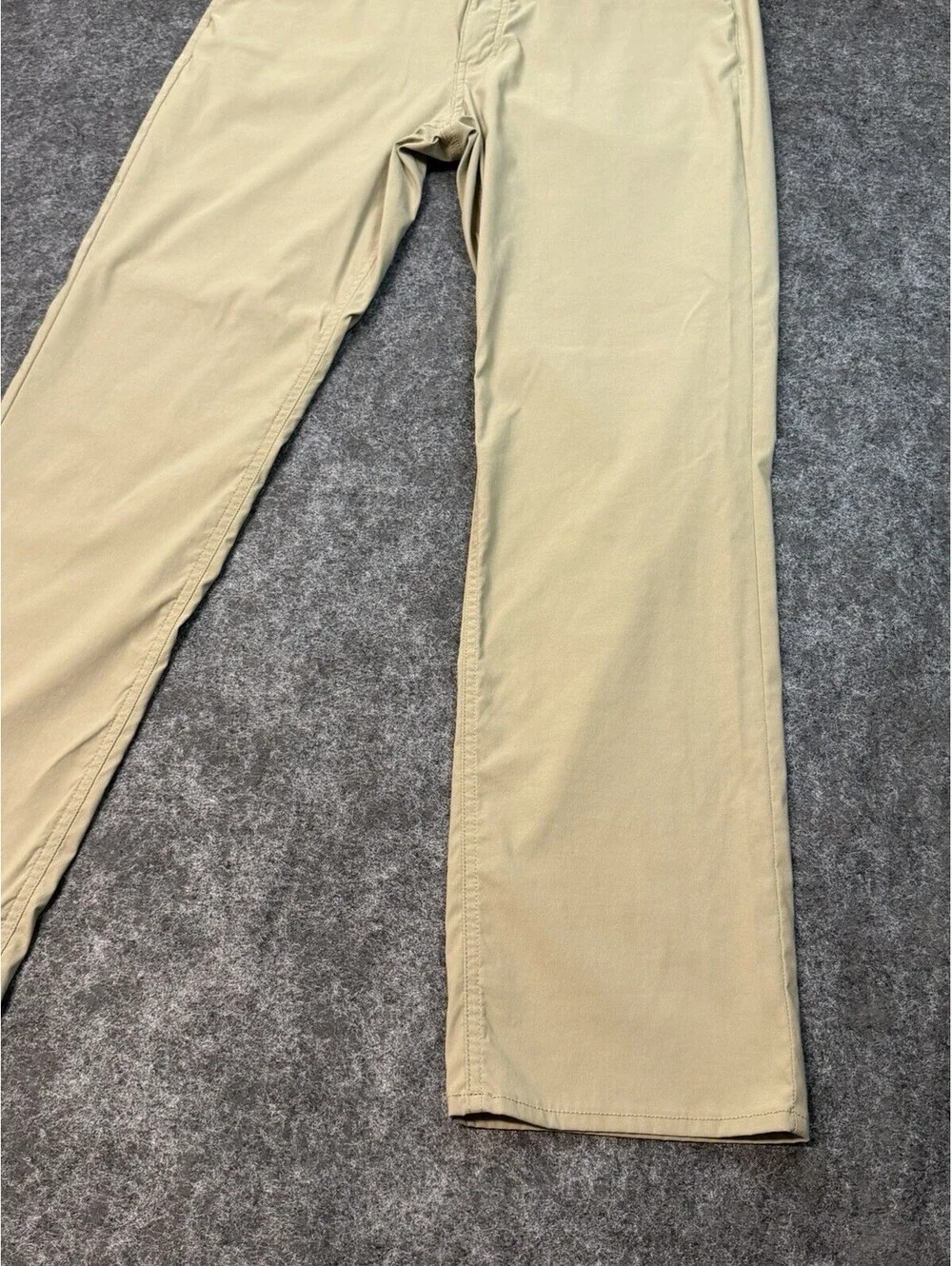 Eddie Bauer Guide Pro Pants Men’s 35x32 Khaki Stretch Nylon Hiking Outdoor